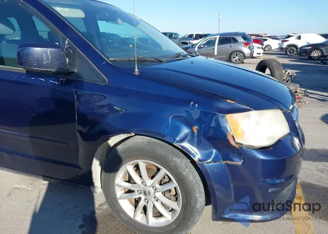 2013 Dodge Grand Caravan Sxt from USA, damaged, VIN 2C4RDGCG1DR685232